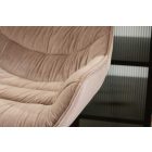 Design bárszék Kiara pezsgő bársony 