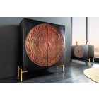 Design komód Fernanda 120 cm fekete mangó