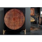 Design komód Fernanda 120 cm fekete mangó