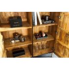 Design komód Fernanda 120 cm fekete mangó