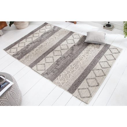 Design szőnyeg Rebecca 240 x 160 cm szürke 