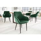 Stílusos szék Esmeralda zöld