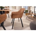 Stílusos étkezőszék Francesca világosbarna