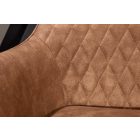 Stílusos étkezőszék Francesca világosbarna