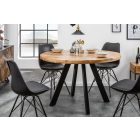 Kerek étkezőasztal Thunder 120 cm mangó