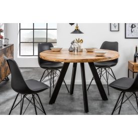 Kerek étkezőasztal Thunder 120 cm mangó