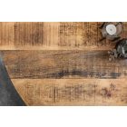 Kerek étkezőasztal Thunder 120 cm mangó