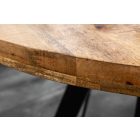 Kerek étkezőasztal Thunder 120 cm mangó