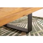 Design dohányzóasztal Thunder 100 cm mangó