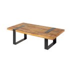 Design dohányzóasztal Thunder 100 cm mangó