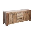 Design komód Thunder 175 cm natúr mangó 