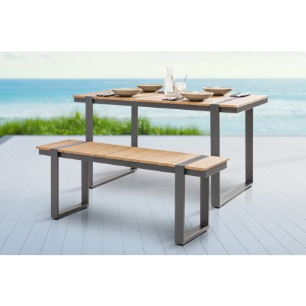 Design kerti ülőpad Gazelle 123 cm WPC