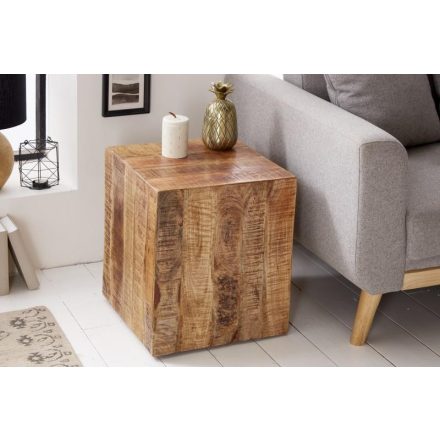 Design oldalsó asztal Unity 40 cm mangó 