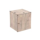 Design oldalsó asztal Unity 40 cm mangó 