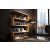 Design polc Pallaton 165 cm tölgy utánzata 