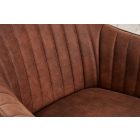 Design forgószék Gaura vintage barna