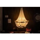 Design csillár Finn, 70 cm, ezüst 