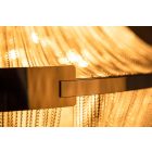 Design csillár Finn, 70 cm, ezüst 