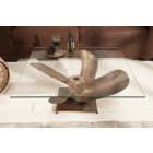 Dohányzóasztal Propeller - antik réz 