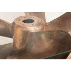 Dohányzóasztal Propeller - antik réz 