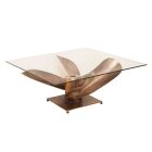 Dohányzóasztal Propeller - antik réz 