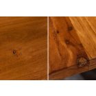 Stílusos dohányzóasztal Massive 110cm akácia  Honey 