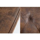 Stílusos ágyazható kanapé Scarlet II 220 cm antik barna