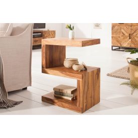 Design oldalsó asztal Ari S 60 cm Sheesham 