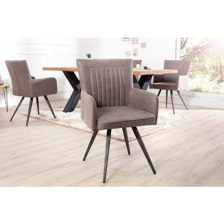 Design szék Malik vintage taupe