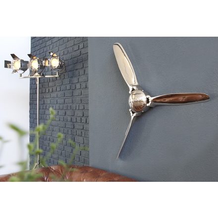 Fali dekoráció Wade III 90 cm ezüst