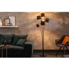 Állólámpa Shadow 178 cm fekete - arany 