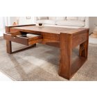 Design dohányzóasztal Caliana 100 cm Sheesham