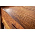 Design dohányzóasztal Caliana 100 cm Sheesham