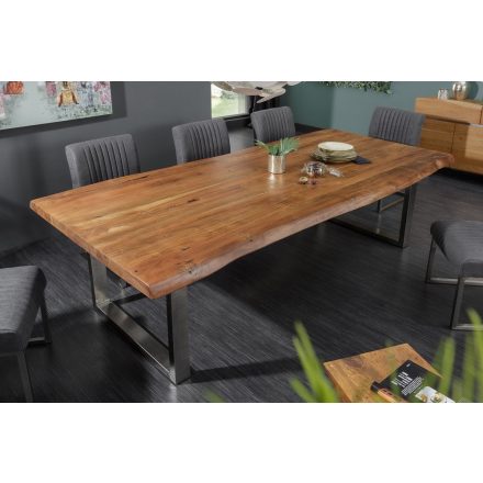 Luxus étkezőasztal Massive II New 240 cm - Honey - asztallap 60mm - akác