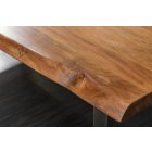 Luxus étkezőasztal Massive II New 240 cm - Honey - asztallap 60mm - akác