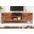 Design TV asztal Yadira 145 cm barna mangó