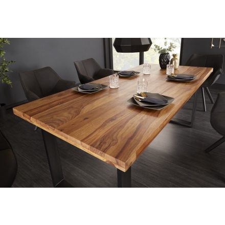 Stílusos étkezőasztal Thunder 200 cm sheesham