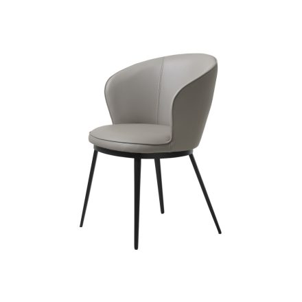 Design szék Danika taupe - műbőr