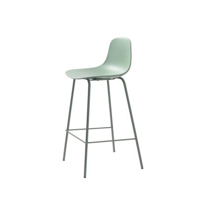 Design bárszék Jensen matt zöld