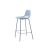 Design bárszék Jensen matt kék