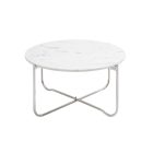 Design dohányzóasztal Tristen 62 cm márvány fehér