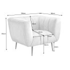 Design fotel Nikolai smaragdzöld bársony 