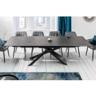 Széthúzható kerámia étkezőasztal Natasha 180-220-260 cm grafit