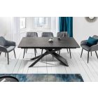 Széthúzható kerámia étkezőasztal Natasha 180-220-260 cm grafit