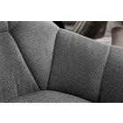 Design forgószék Vallerina sötétszürke