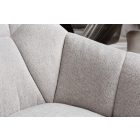 Design forgószék Vallerina világosszürke