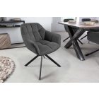 Design forgószék Vallerina antracit