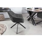 Design forgószék Vallerina antracit