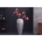 Design váza Khalil 50 cm ezüst