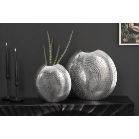 Design váza szett Khalil ezüst 30-40 cm 2 részes